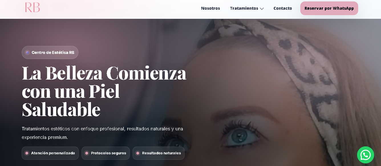 RB Estética Fisherton — Multi-sección