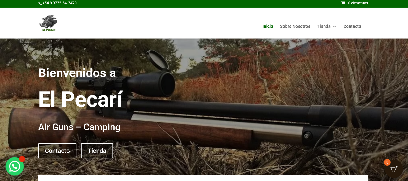 El Pecarí — Tienda online